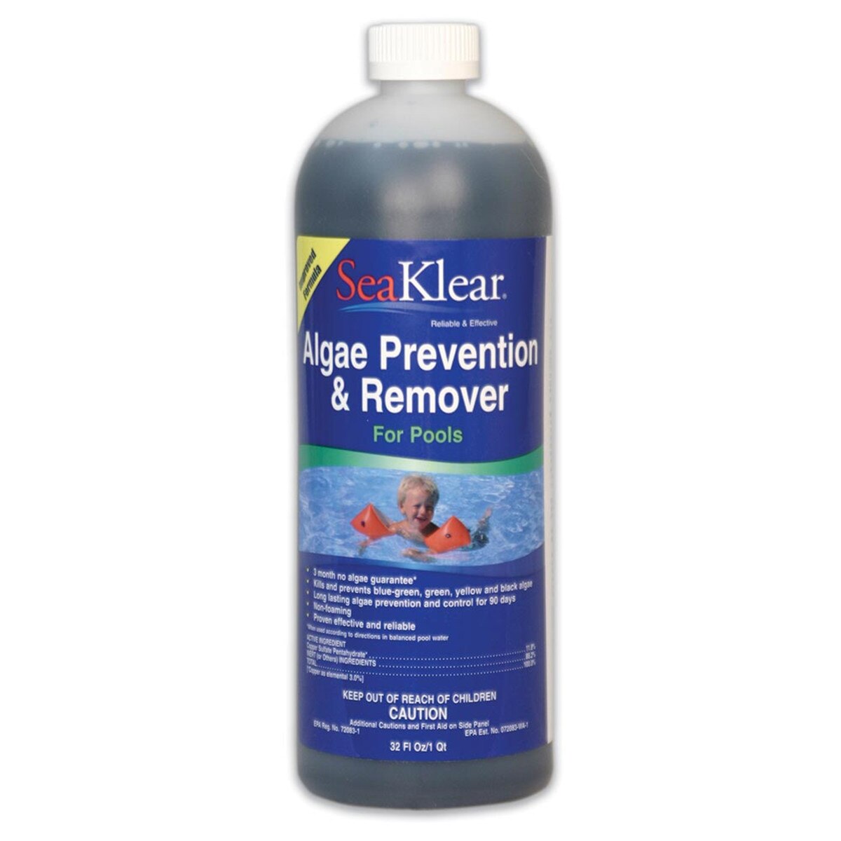90 Day Algaecide - 1 Quart | Pool Algae Control | Splash ...